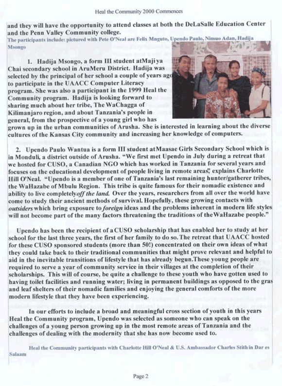Heal The Community 2000 Commences! (2)