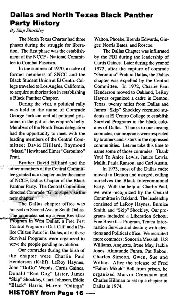Dallas BPP Artical