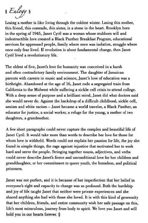 Janet Cyril - 2