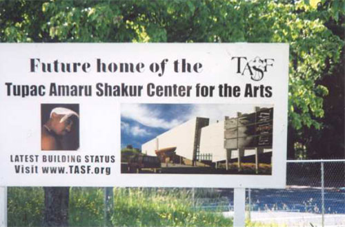 Future Home of Tupac Amaru Shakur Center for the Arts In Atlanta