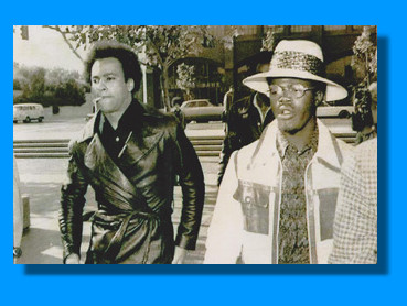 1. Huey P Newton and Billy X 1971 -- 2. Comrades gather for Jimmy Salter