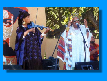 1. T. Lewis and C.' Neal at Malcolm X Day 2010 Oakland -- 2. Carl Hampton's Banner 2010 (Houston)