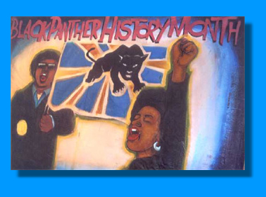 1. Artwork by M. Rodriguez -- 2. Malcolm X / Africa