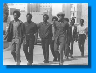 1. Marching Panthers Oakland 1969 -- 2. Sisters in the BPP 2002